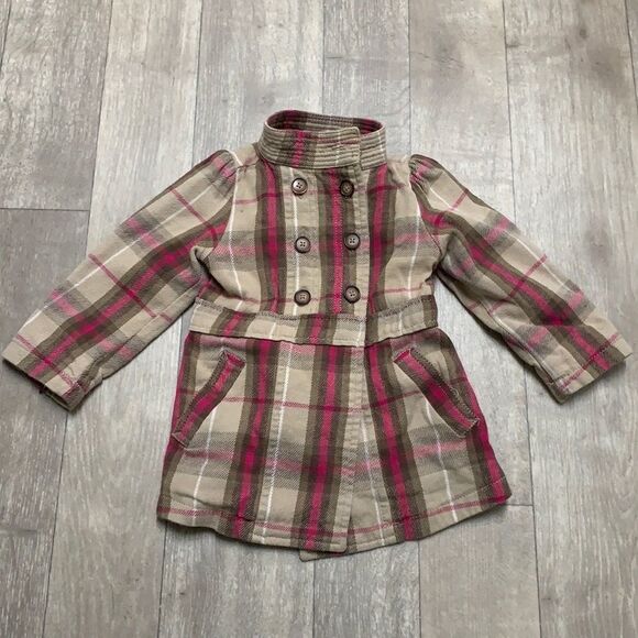 Baby Girl Old Navy Quarter Trench Jacket‎ - Picture 1 of 6